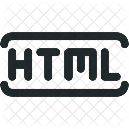 Codificação de arquivo html  Ícone