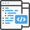 Back End Codificacao Programacao Ícone