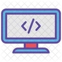 Codificacao De Computador Codificacao HTML HTML Ícone