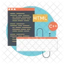 Programa Codificacao HTML Ícone