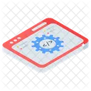 Codificacao De Sites Desenvolvimento De Sites Programacao De Sites Ícone