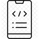 Codificacao De Smartphone Web Servidor Ícone