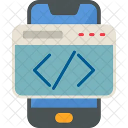 Codificação de smartphones  Ícone
