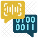 Codificacao De Voz Voz Codigo Ícone