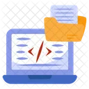 Codificacao De Sistema Programacao De Sistema Desenvolvimento De Sistema Ícone