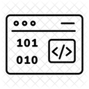 Codificacao De Sites Desenvolvimento Web Programacao De Sites Ícone