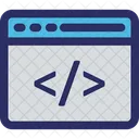 Codificacao De Sites HTML Linguagem De Marcacao De Hipertexto Icon