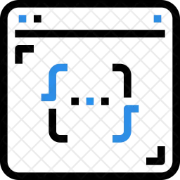 Codificação de site  Ícone