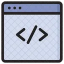 Codificacao De Sites Programacao Em Nuvem Programacao Icon
