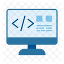 Programacao Desenvolvimento Web Site Ícone