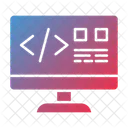 Programacao Desenvolvimento Web Site Ícone
