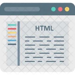 Codificação HTML  Ícone