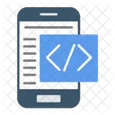 Codificacao Programacao Movel Desenvolvimento Movel Ícone