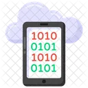 Codificacao De Telefone Codificacao Movel Codificacao Em Nuvem Ícone