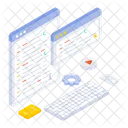 Codificacao Web Backend Programacao Ícone