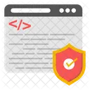 Codificacao Web Programacao Web Desenvolvimento De Software Ícone