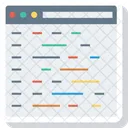 Codificacion Diseno HTML Icon