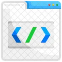 Codificacion Programacion Desarrollo Icono