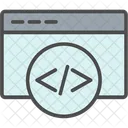 Codificacion Desarrollo Web Programacion Icono