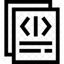 Codigo Codificacion Programacion Icono