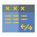 Codificacion Programacion Desarrollo Icono