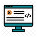 Codificacion Monitor Pantalla Icono