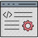 Codificacion Codificacion Personalizada Programacion Icono