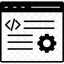 Codificacion Codificacion Personalizada Programacion Icono