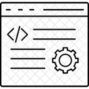 Codificacion Codificacion Personalizada Programacion Icono