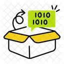Datos Binarios Codificacion Binaria Cuadro De Codificacion Icono