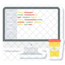 Codigo Codificacion Desarrollo Icon