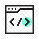 Web Diseno Desarrollo Icono