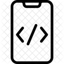 Codificacion De Telefonos Inteligentes Codificacion Movil Programacion Movil Icono