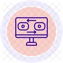 Video Codificacion Medios Icon