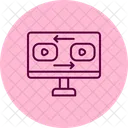 Video Codificacion Medios Icon