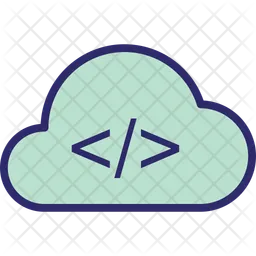 Codificación en la nube  Icono