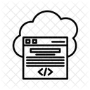 Codificación en la nube  Icono