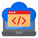 Codificación en la nube  Icono