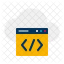 Codificación en la nube  Icono