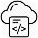 Codificación en la nube  Icono