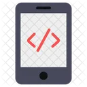 Codificacion Movil Codificacion De Aplicaciones Desarrollo De Aplicaciones Icono