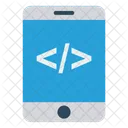 Movil Codificacion Secuencias De Comandos Icono