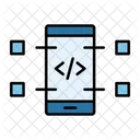 Codificacion Programacion Movil Desarrollo Movil Icono