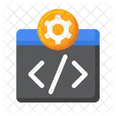 Codificacion Personalizada Desarrollo Web Programacion Icon