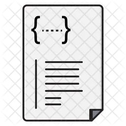 Script de codificación  Icono