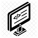 Optimizacion De Codigo Codificacion De Sitios Web Codificacion HTML Icono