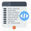 Codificación de sitios web  Icon