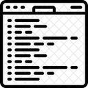 Codificación de sitios web  Icon