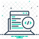 Codificacion Web Resumir Organizar Icono