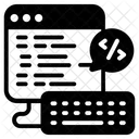 Codificacion Web Optimizacion De Codigo Codificacion Personalizada Icono
